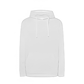 Men&rsquo;s hoody sweatshirt for printing