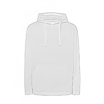 Men&rsquo;s hoody sweatshirt for printing