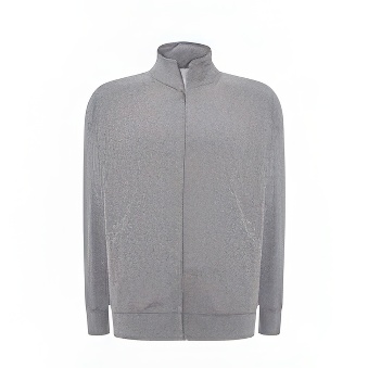 Men sweatshirt with zip for printing