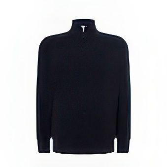 Men sweatshirt with zip for printing