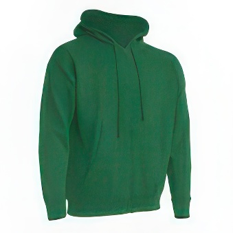 Men&rsquo;s sweatshirt with zip for printing