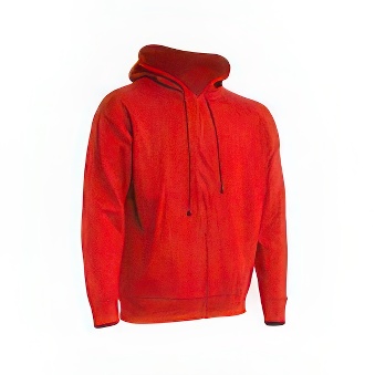 Men&rsquo;s sweatshirt with zip for printing
