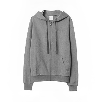 Women&rsquo;s sweatshirt with zip for printing