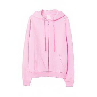 Women&rsquo;s sweatshirt with zip for printing