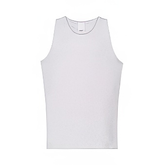 Sleeveless Urban T-shirt for printing