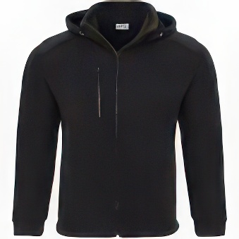 Premium Men&rsquo;s polar fleece with hood