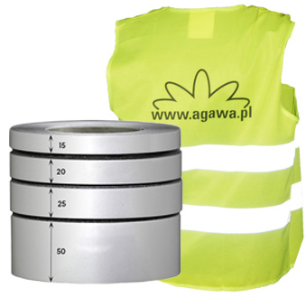 Heat transfer reflective tape